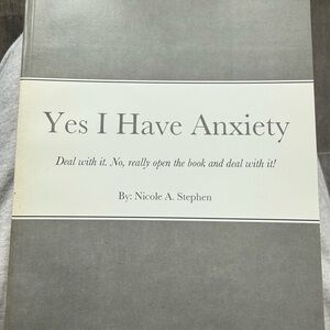 Yes I Have Anxiety Book